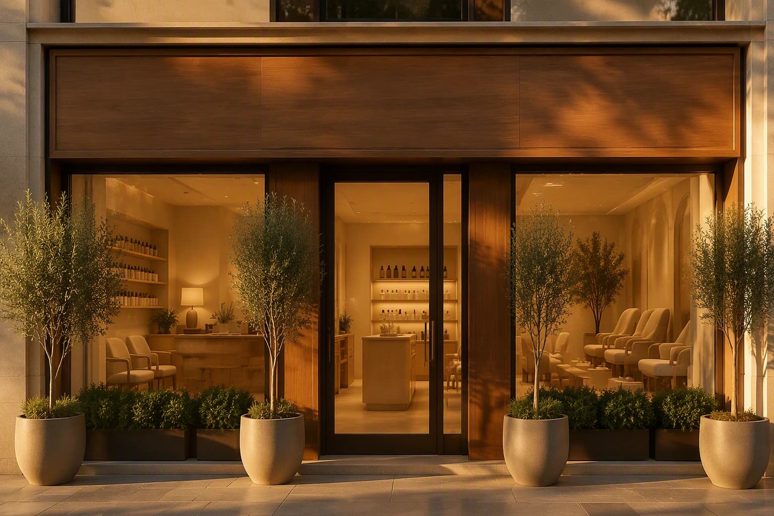 Nail Salon Store Demo storefront in Atlanta, GA